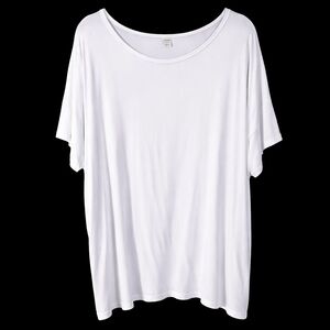 PIKO White Oversized Dolman Sleeve Top |‎ Size S